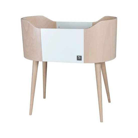 Galopin Berceau pied bois   Blanc        de               Sauthon Original