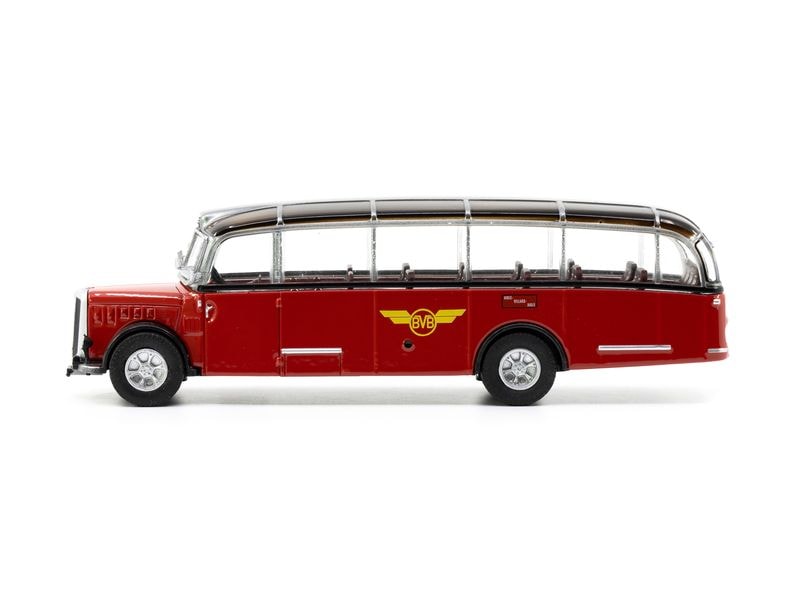 ACE Bus L4C Alpenwagen IIIa BVB 1:87 Hochwertiges L4C Alpenwagen IIIa Metallmodell