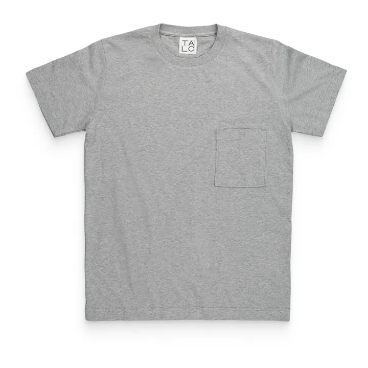 Talc T-shirt Cassius | Gris chiné