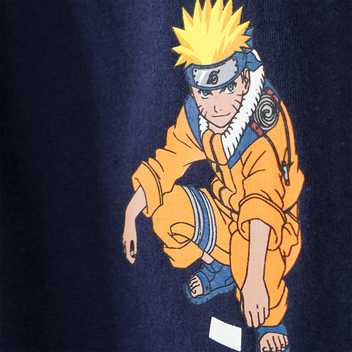 Yigga NARUTO Schlafanzug mit großem Print blau / dunkelblau