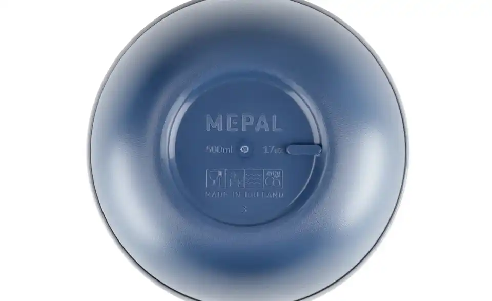 Mepal Snackpot "To Go", 0,5l Ellipse Dunkelblau 10,8 cm