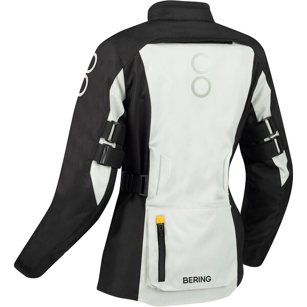 Bering - Veste femme Lady Zephyr Noir / Gris Clair / Jaune