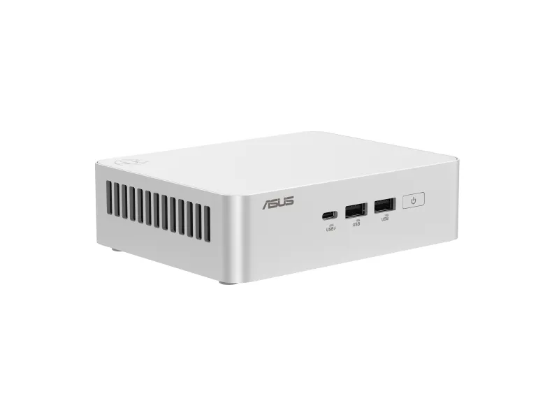 ASUS NUC 15 Pro  RNUC15CRSU700002 - Barebone - mini PC 1 x Core Ultra 7 255H / op til 5.1 GHz - RAM 0 GB - Arc Graphics 140T - IEEE 802.11ax (Wi-Fi 6), IEEE 802.11be (Wi-Fi 7), Bluetooth 5.4, 2.5 Gigabit Ethernet, Gigabit Ethernet - sølv