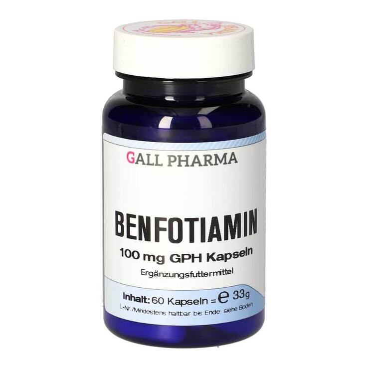 Benfotiamin 100 mg GPH Kapseln vet. (für Tiere), 60 St