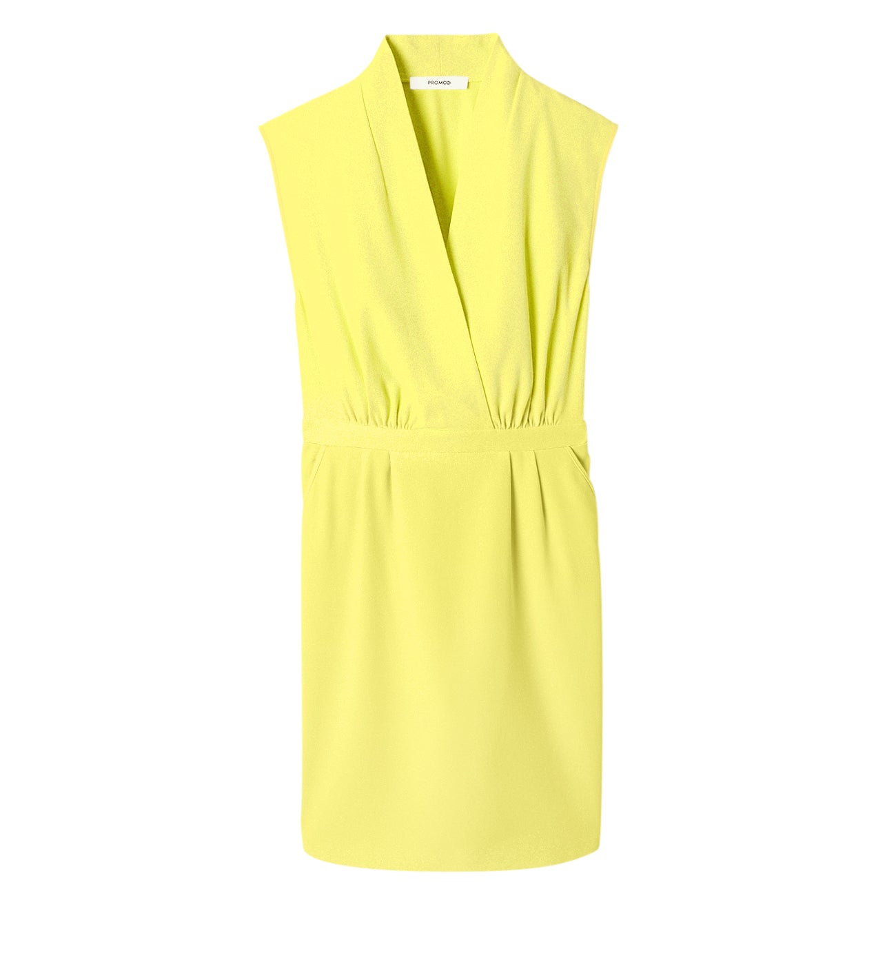 Robe courte sans manches - Vert anis