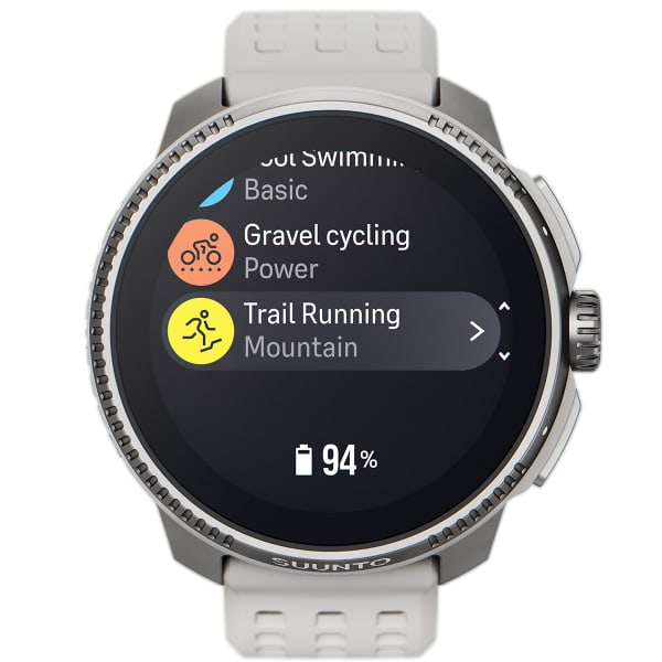 Montre cardio GPS SUUNTO RACE BIRCH