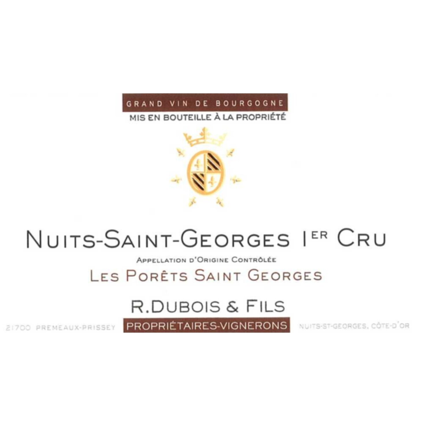 Nuits-Saint-Georges 1er Cru Les Porêts-Saint-Georges 6x 75cl -6x 75cl