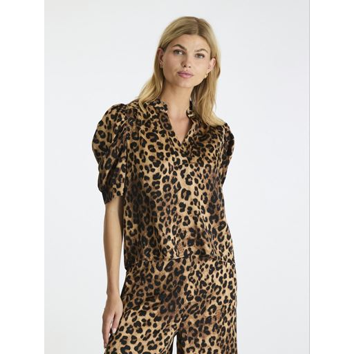 Neo Noir Roella Leo Bluse, Leopard, 36