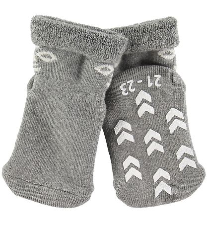 Hummel Babysocken - HMLSnubbie - Graumeliert m. Noppen