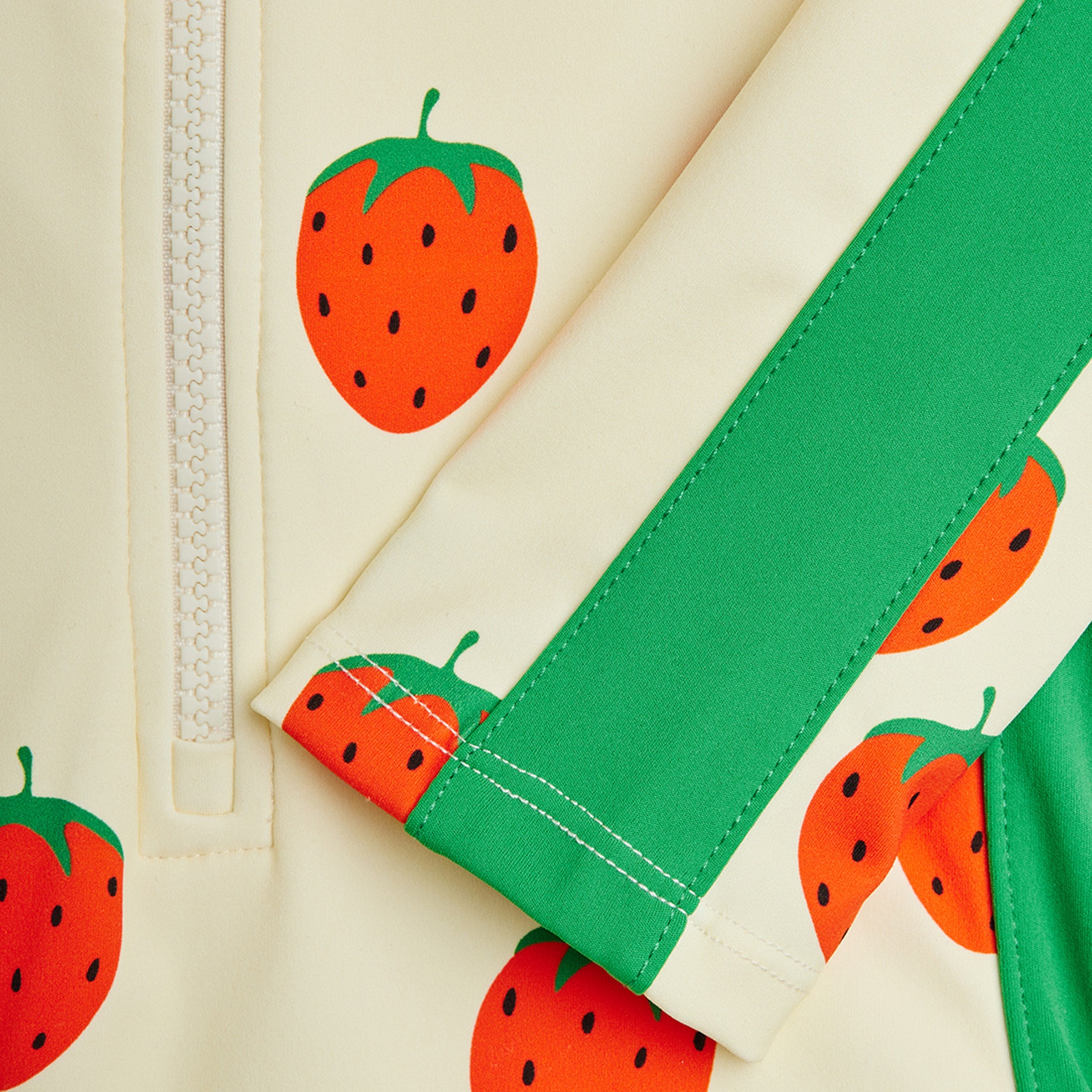Badeanzug UVP Strawberries Off White