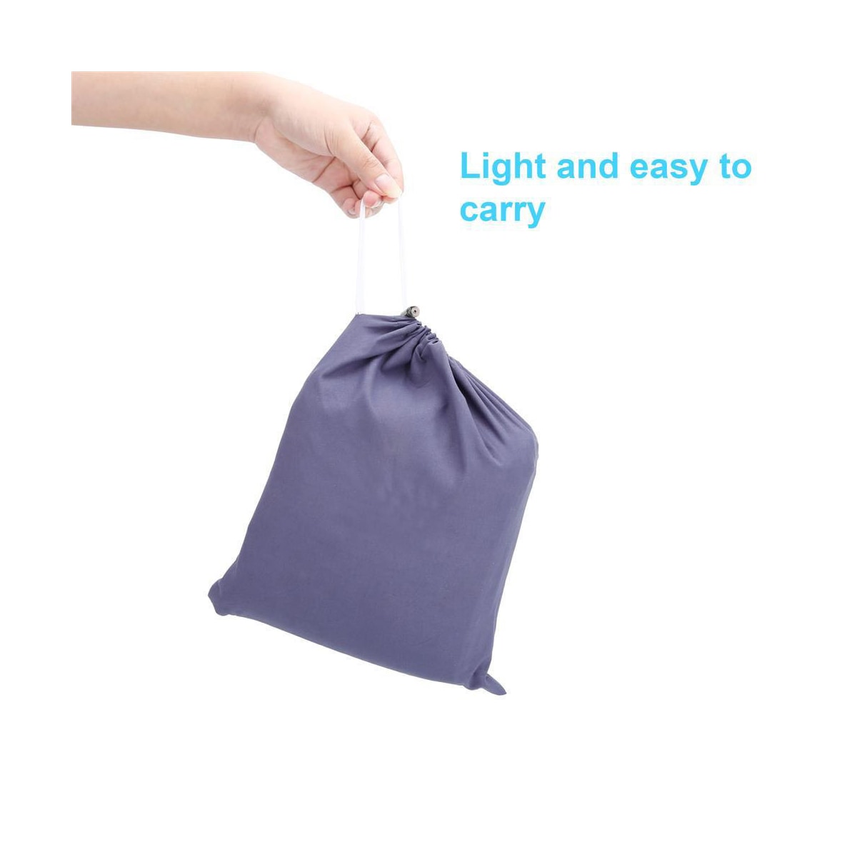 Sovepose Travel 115x 210 cm Reisesovepose (lilla)