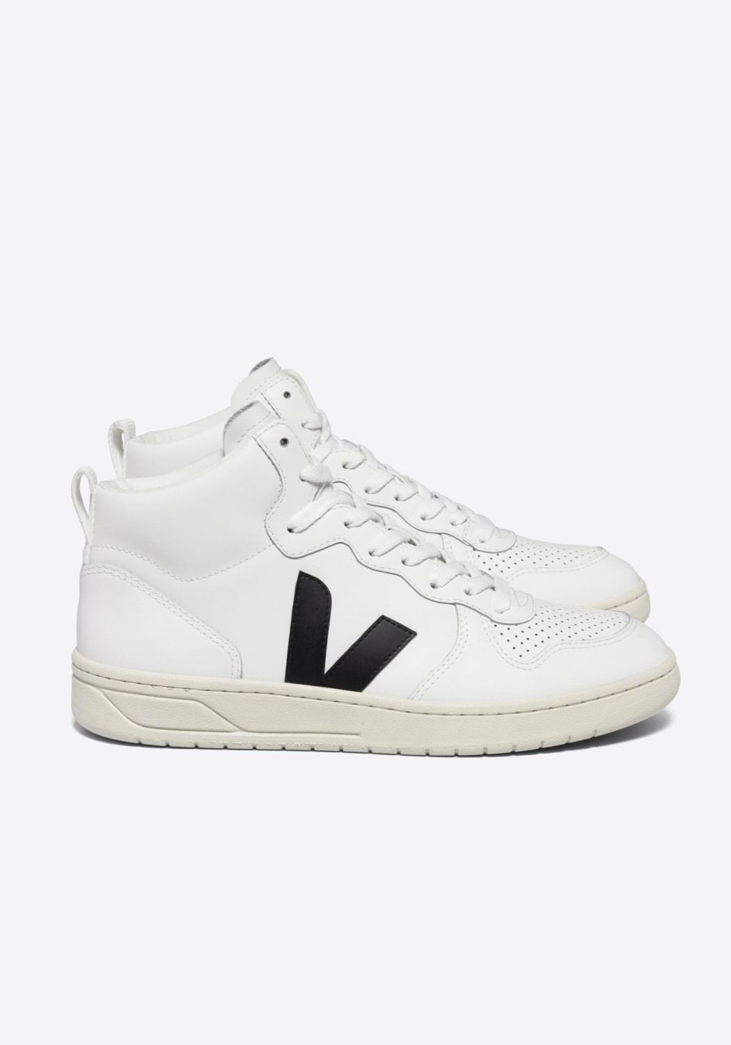 Veja Sneaker V-15 Leather Extra White Black