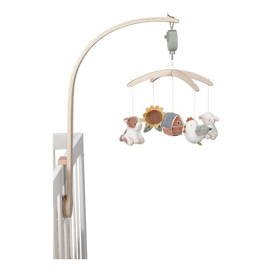 Little Farm Mobile Musical en Bois   de               Little Dutch