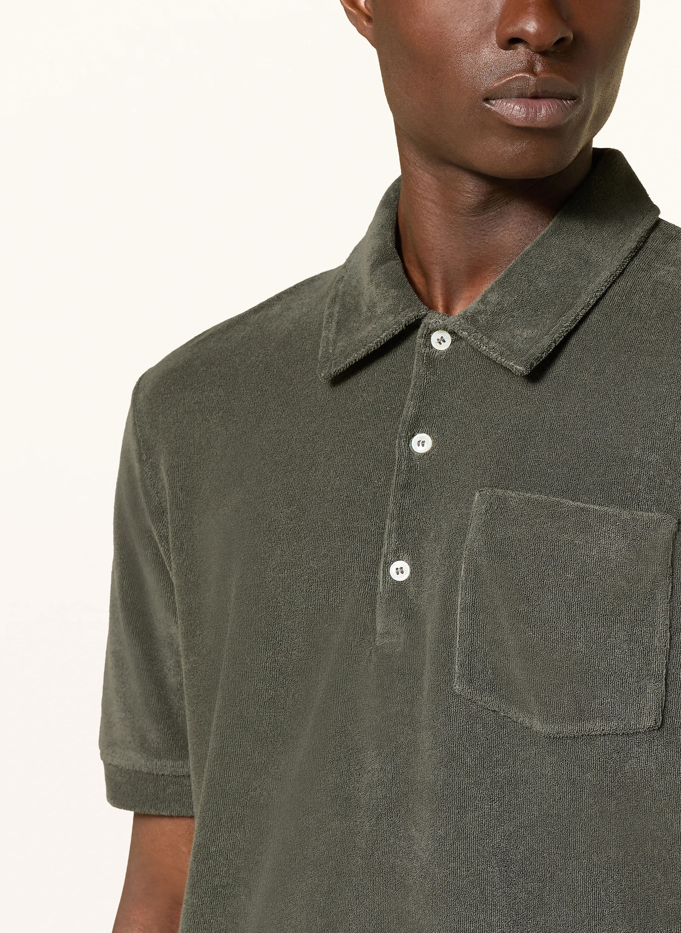 CLOSED Frottee-Poloshirt