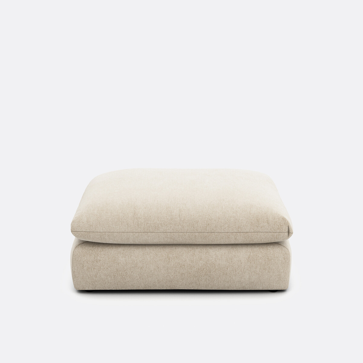 LA REDOUTE INTERIEURS<br>Puff modular, poliéster salpicado, Malo