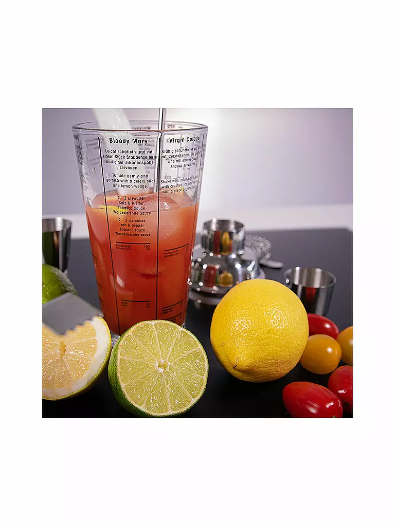 CILIO Cocktail Bar Set COSMOPOLITAN 5tlg silber