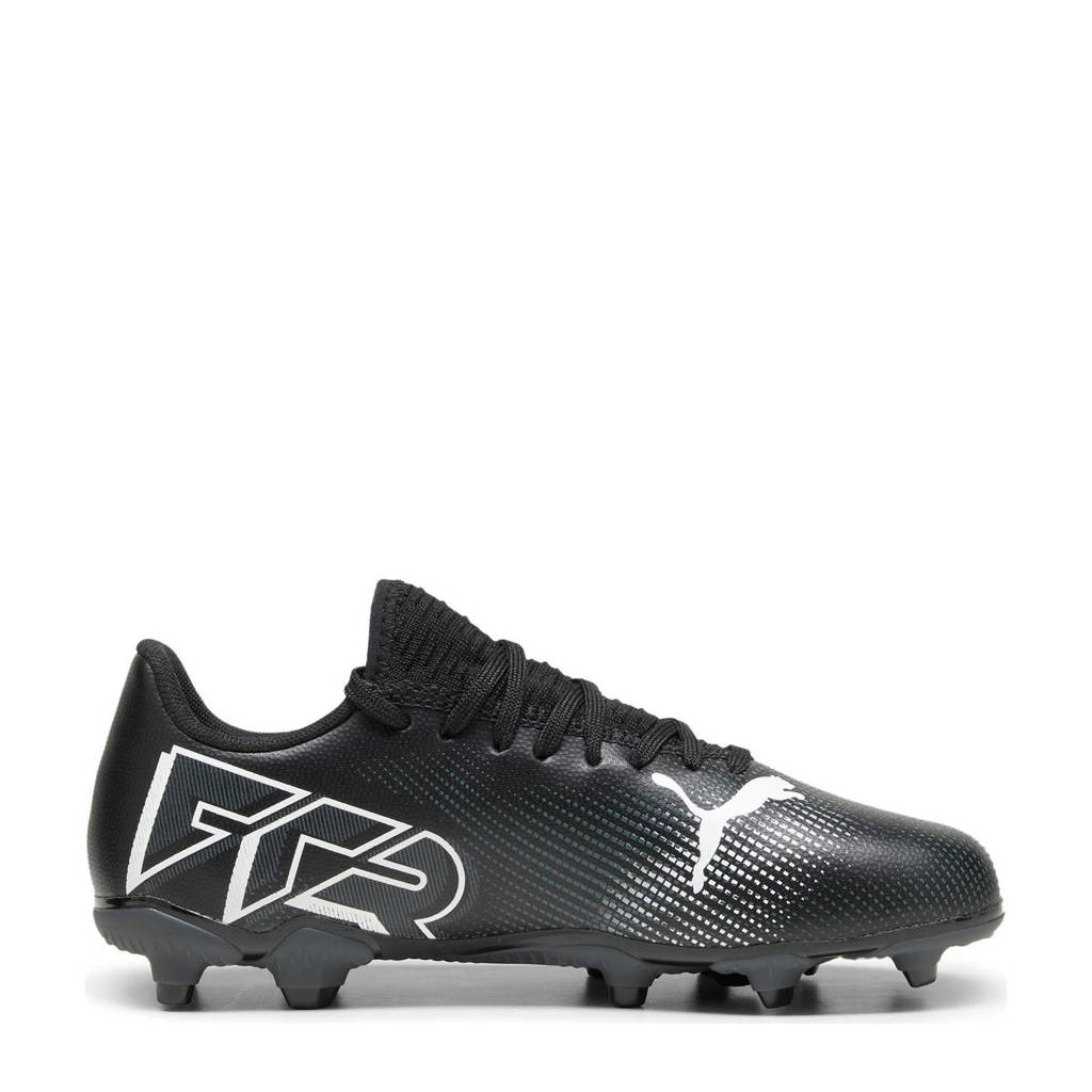 Puma Future 7 Play FG/AG junior voetbalschoenen zwart/wit