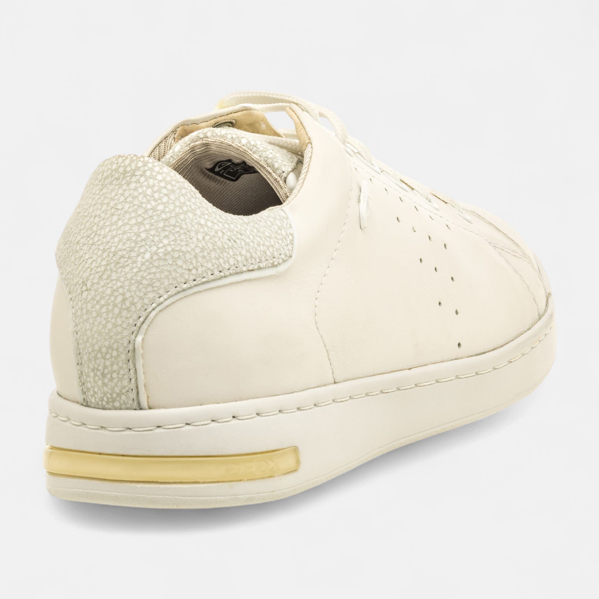 Baskets basses Femme en cuir blanc
