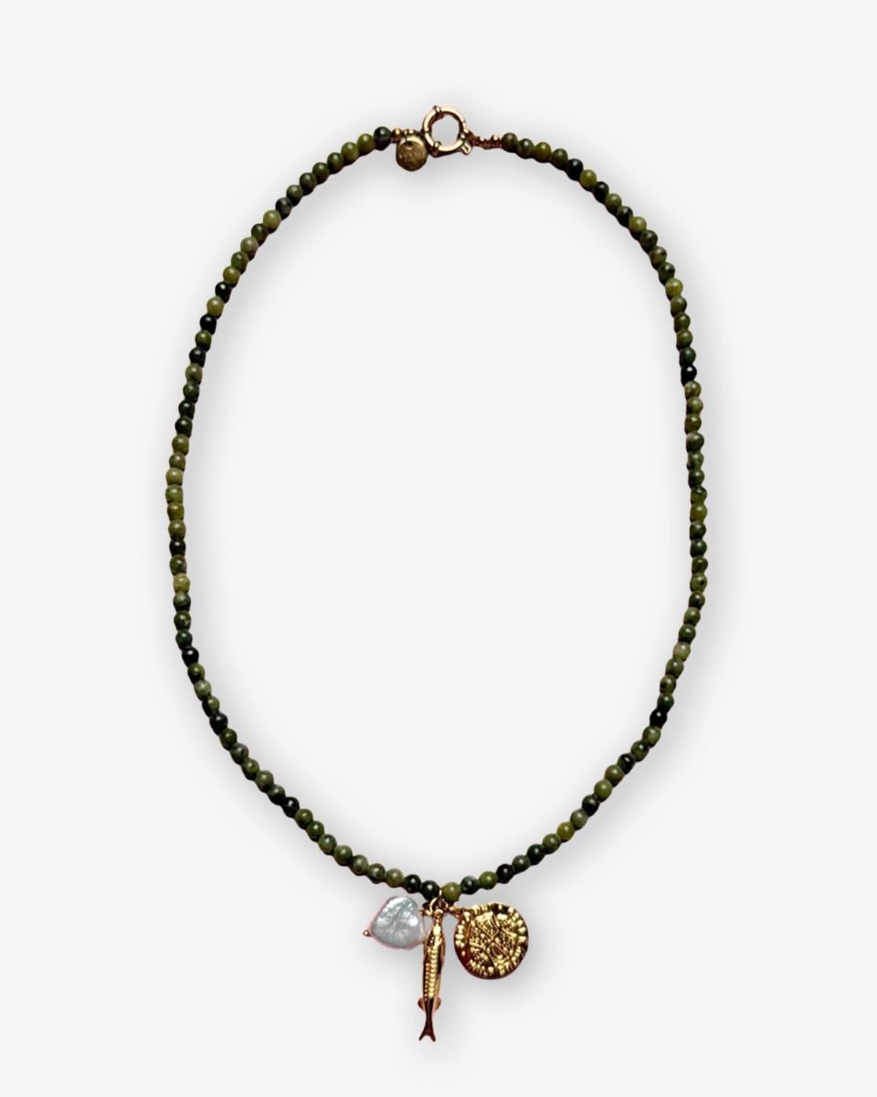 Bonnie Studios Pendant Trio Khaki Ketting