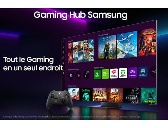 SAMSUNG - TV QLED 4K 125 cm QE50Q80B 2022