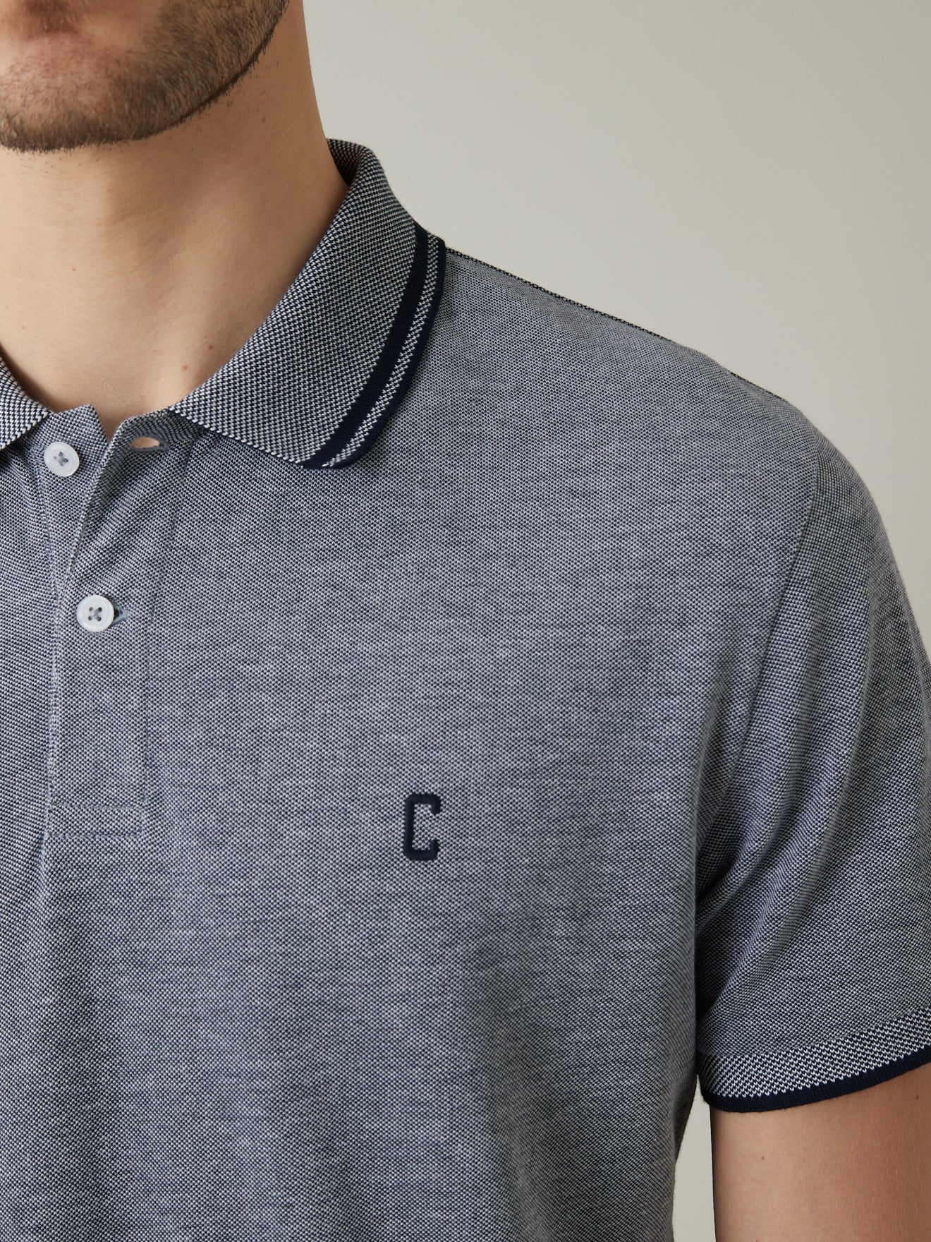 Polo maille piquée homme - coton bio