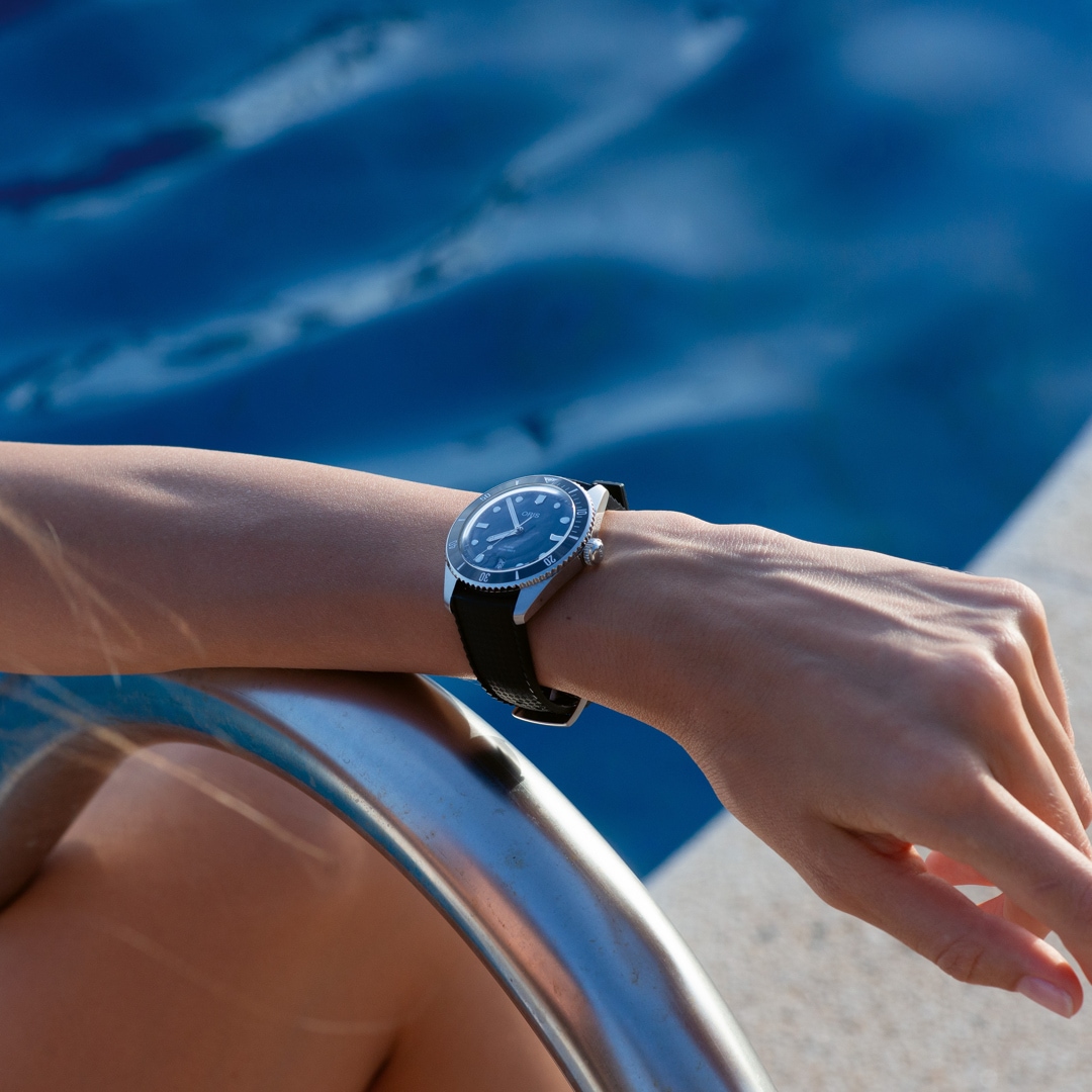Oris Divers Date 39mm Blau