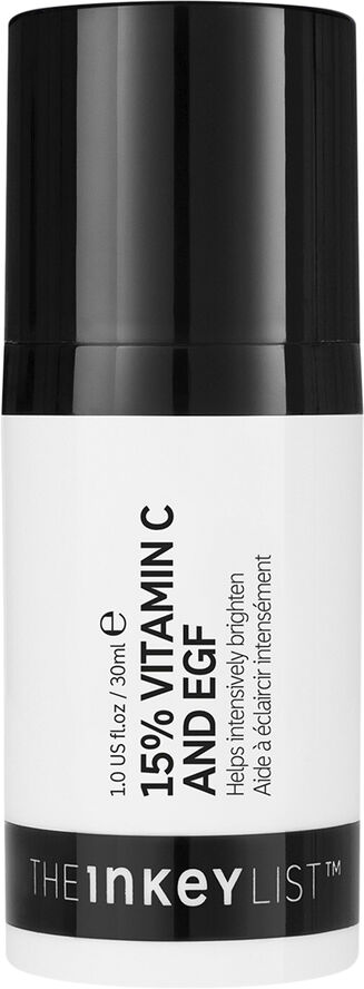 THE INKEY LIST Lysnende serum med 15% C-vitamin og EGF