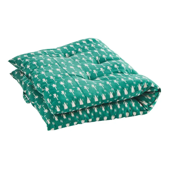 Madam Stoltz Matelas de sol  | Vert émeraude