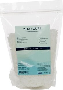 Vita Cura Magnesium Badzout Vlokken 1KG
