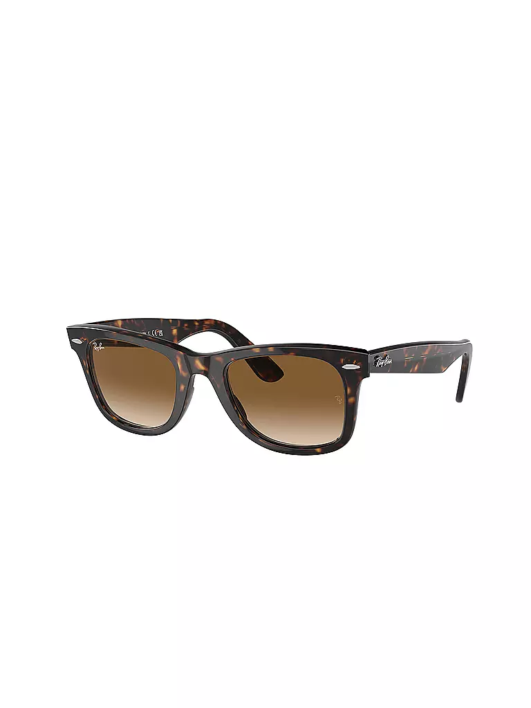 RAY BAN Sonnenbrille 0RB2140/50 WAYFARER braun