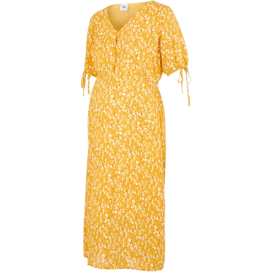 mama;licious Umstandskleid MLCARLIN Chinese Yellow