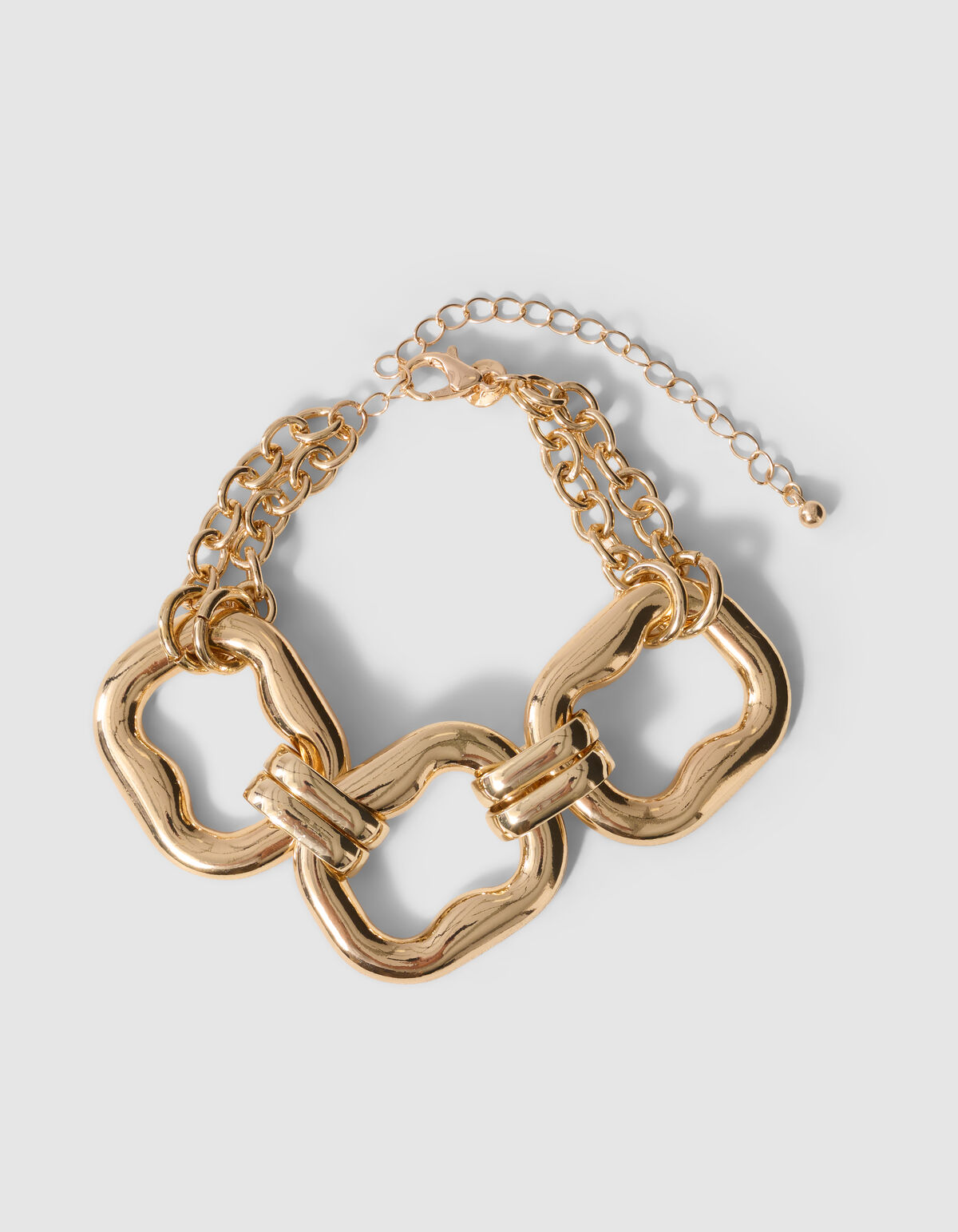 Square Armband Goud
