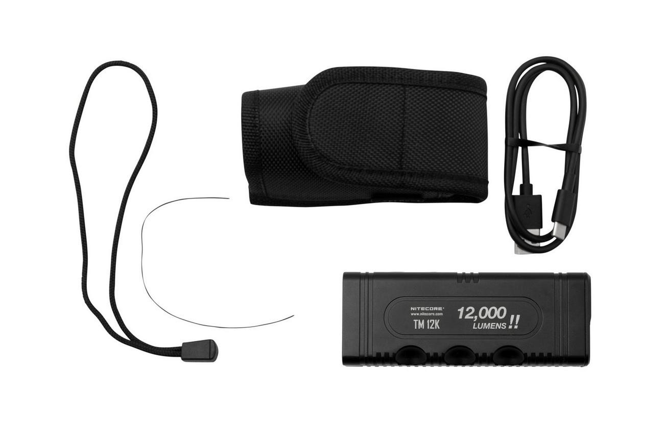 Nitecore Tiny Monster TM12K oplaadbare zaklamp, 12.000 lumen