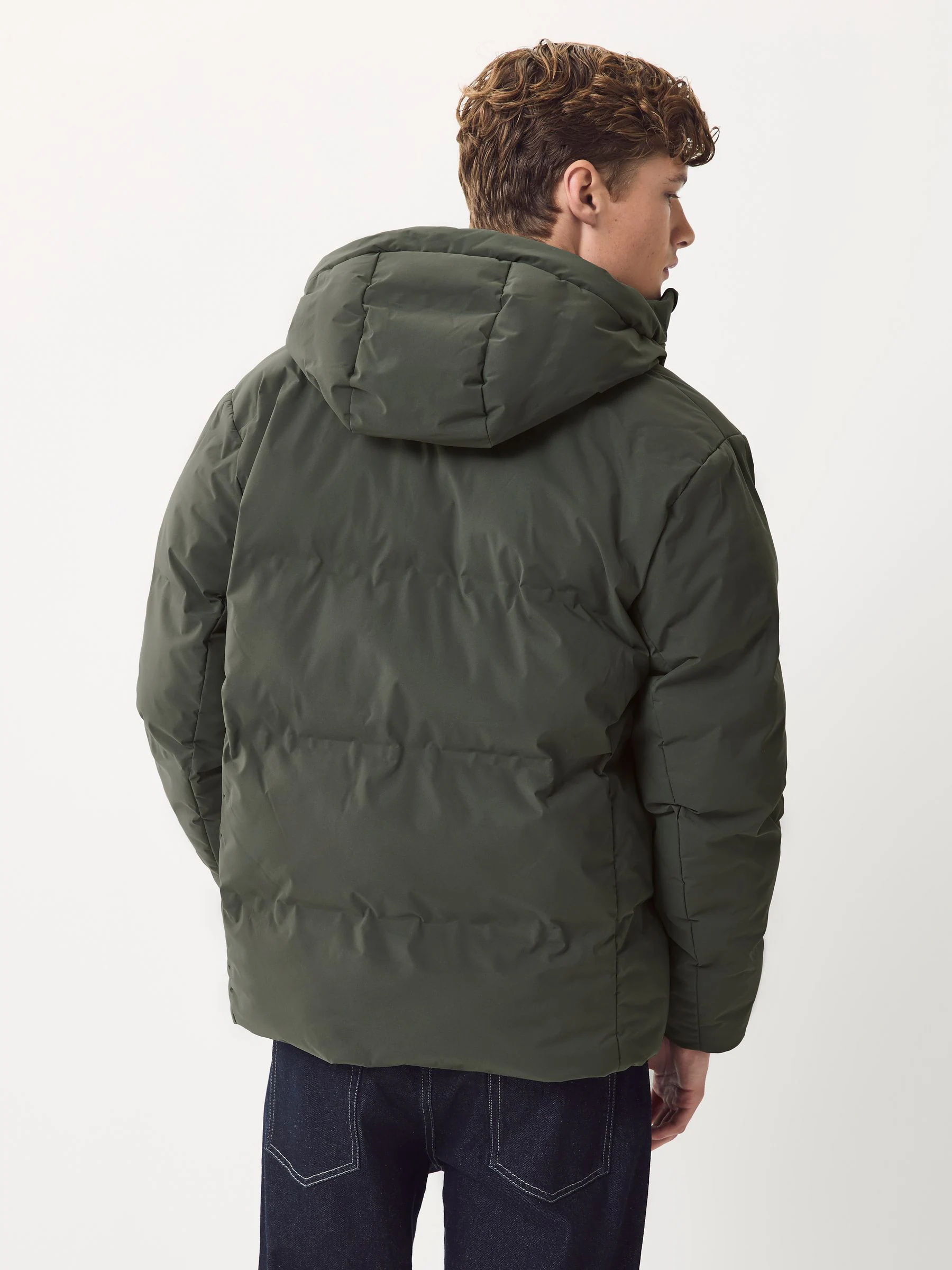 Kakigroen - Standaard lengte - ThermoGen Shower Resistant Puffer Jacket