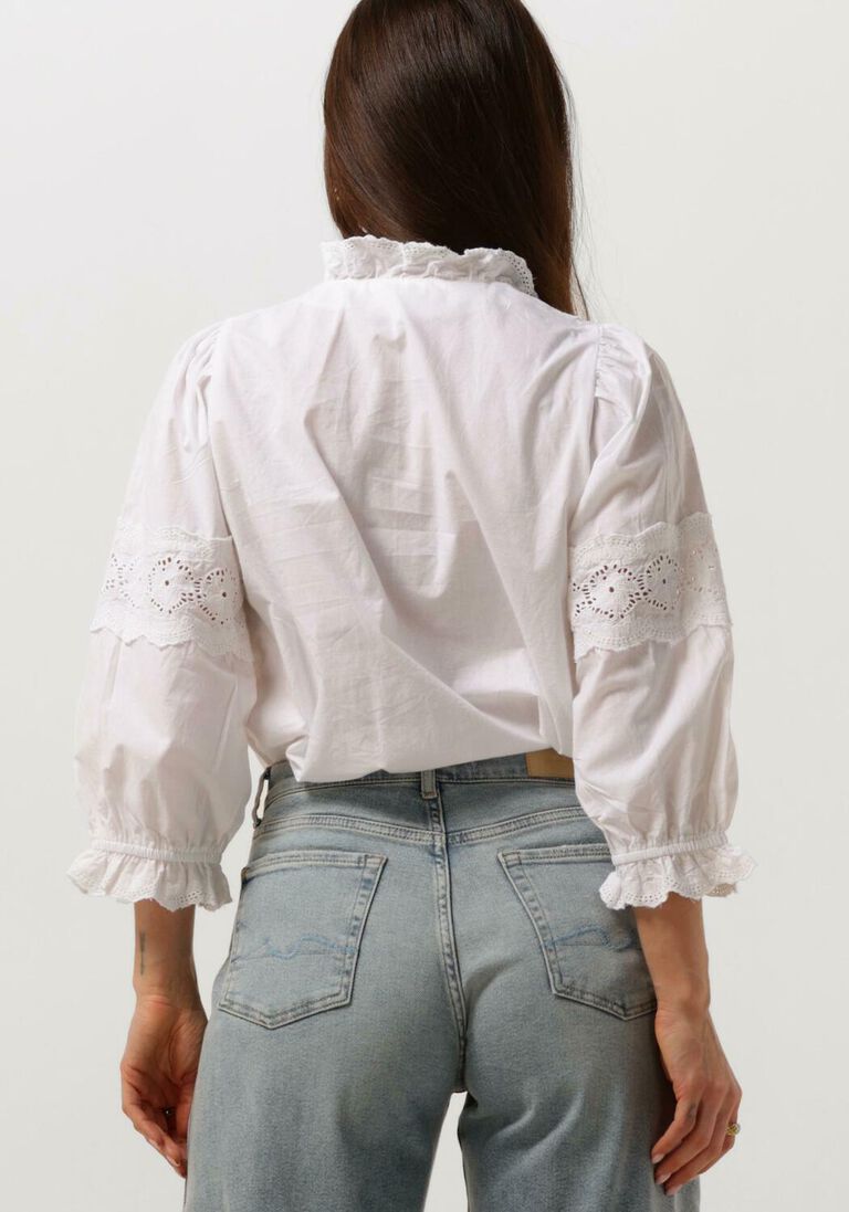 LOLLYS LAUNDRY witte lollys laundry blouse paviall shirt ls