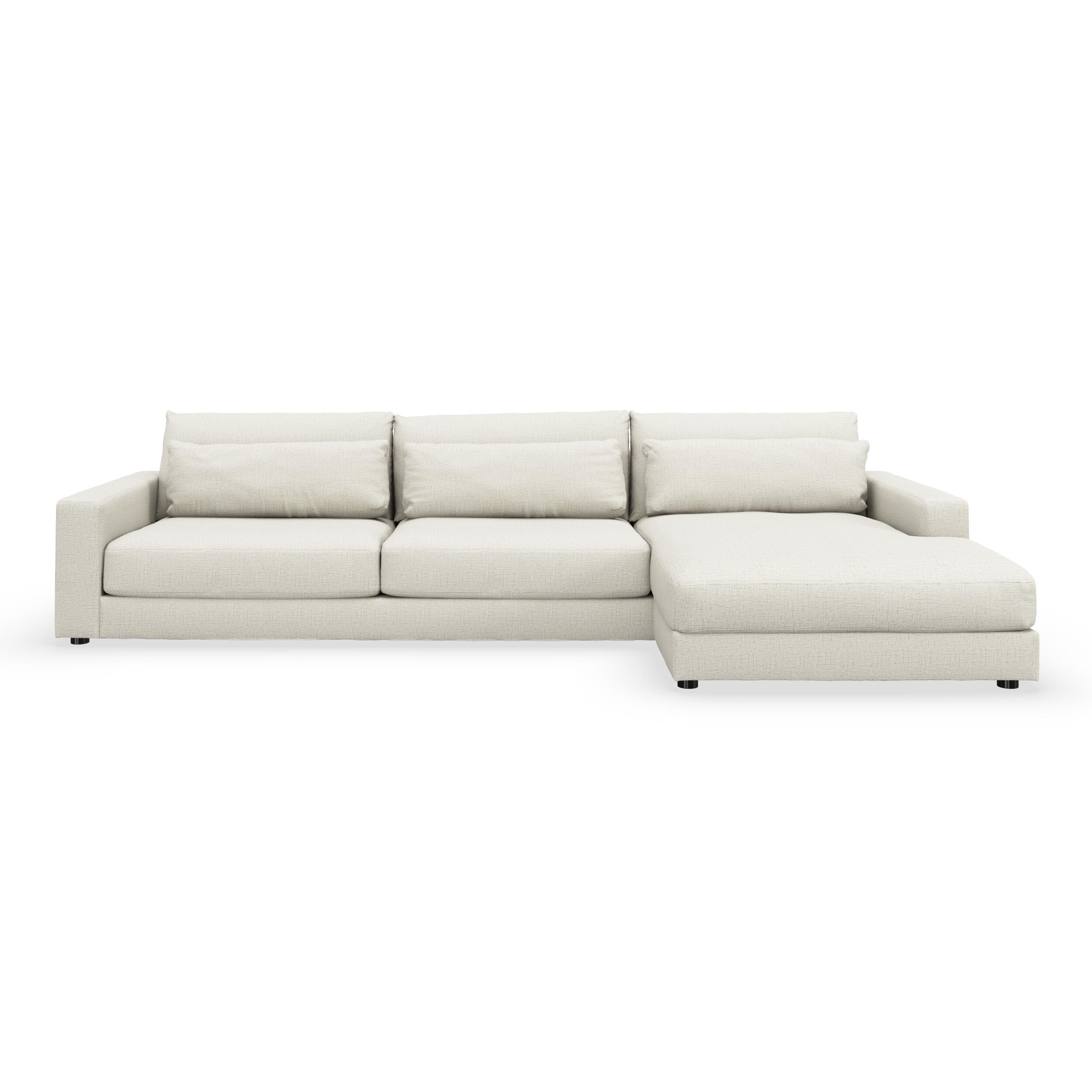 Halmstad højrevendt sofa med chaiselong