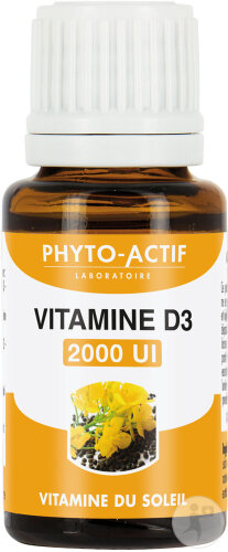 Phyto-Actif Vitamine D3 Vitamine Du Soleil 10ml