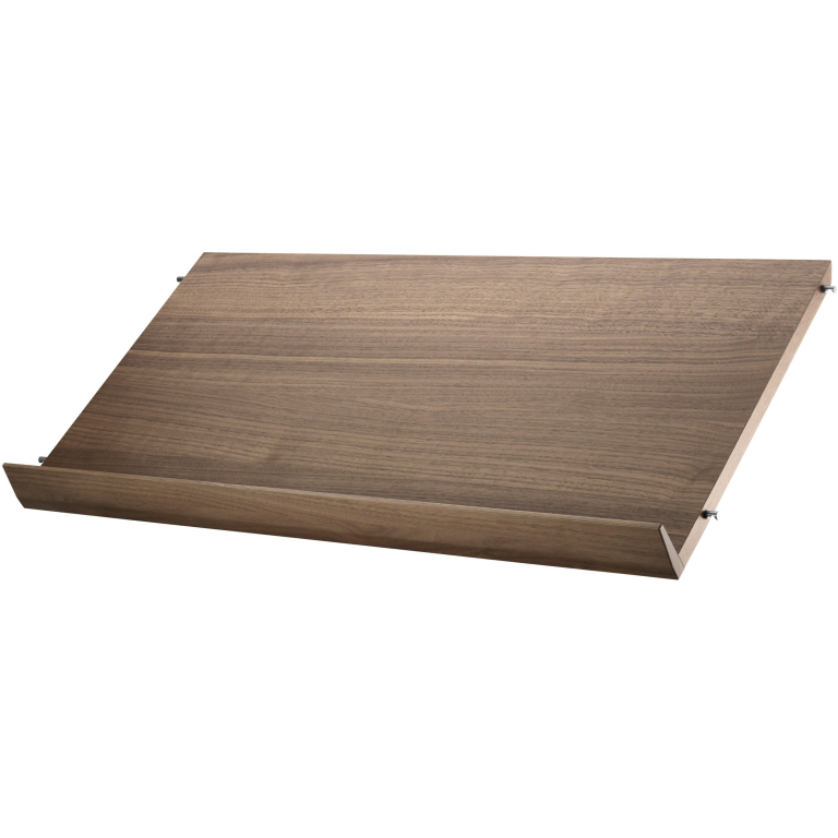 String Furniture Tijdschriftenrek hout 78 x 30 cm walnoot