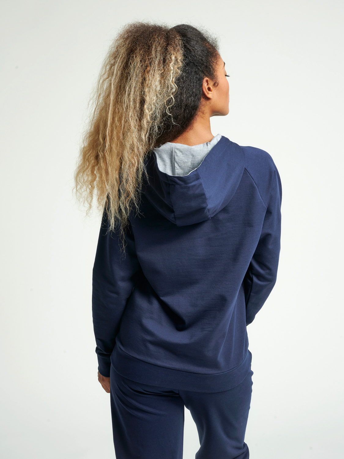 HUMMEL GO COTTON LOGO HOODIE WOMAN