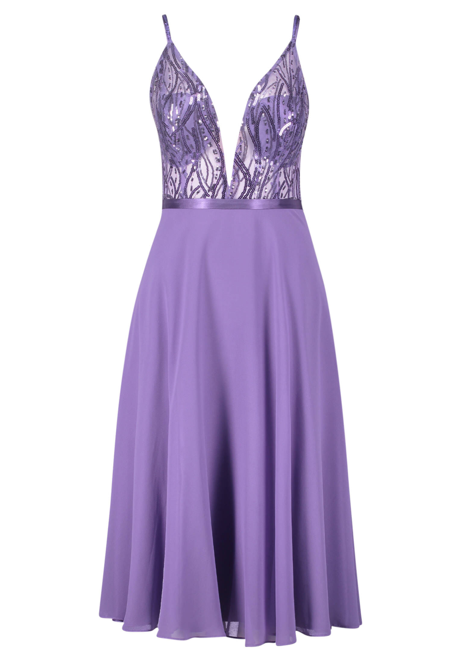 Vera Mont| Damen Cocktailkleid im Glitzer-Look