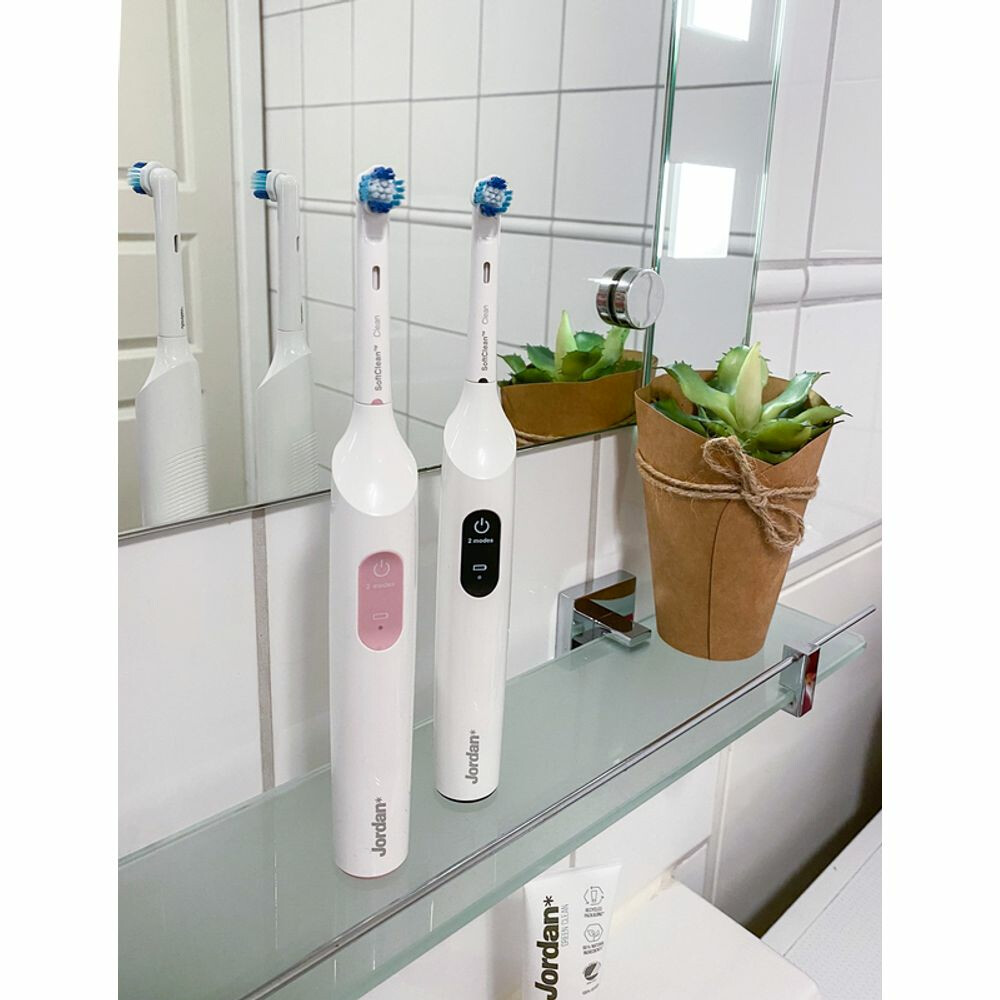 Jordan Elektrische Tandenborstel Clean Smile Roze