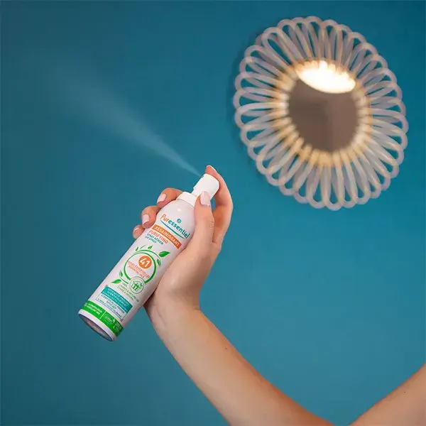 Spray desinfetante Puressentiel com 41 óleos essenciais 200ml