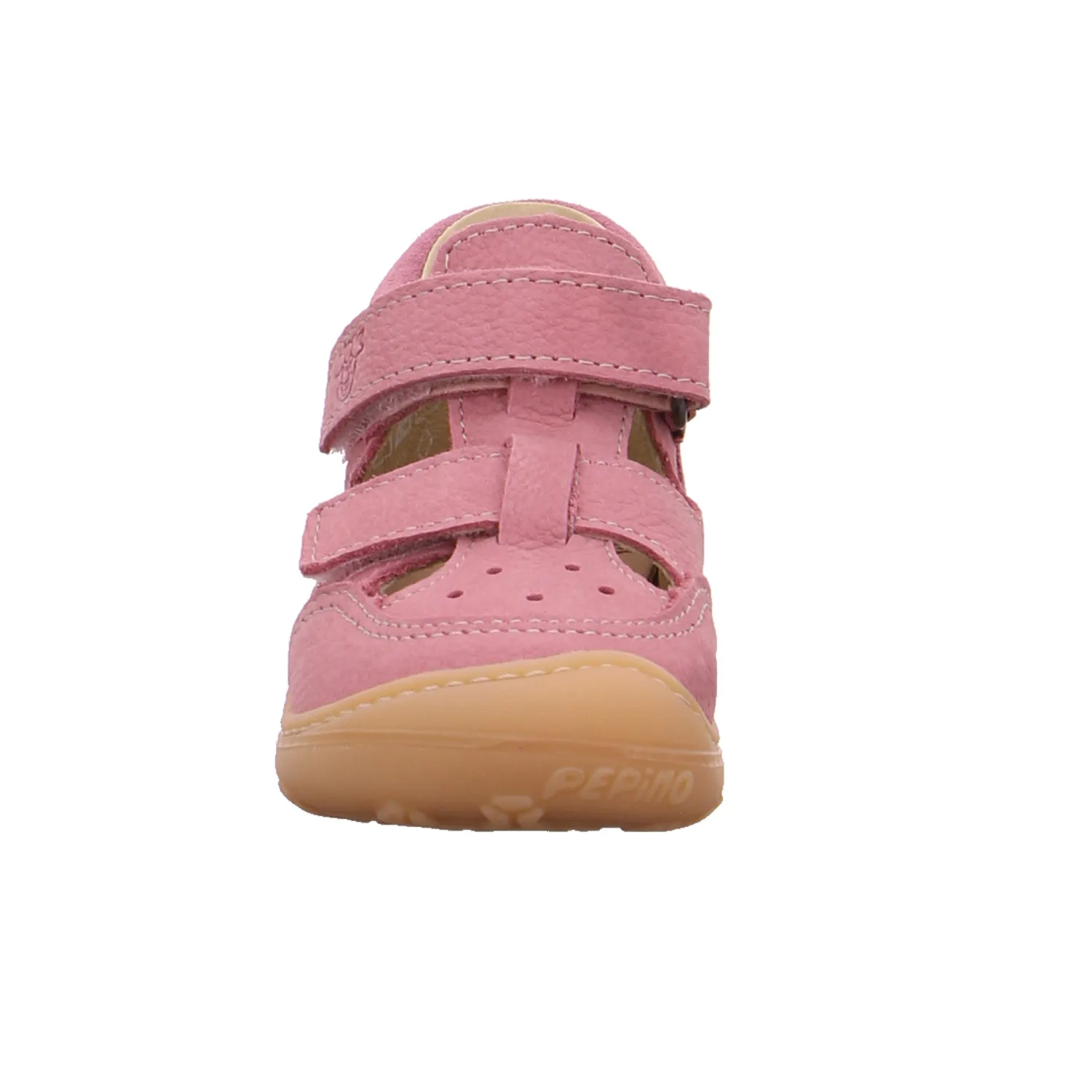 PEPINO Baby-Sommer-Bottine Rosa Leder  Mädchen Minilette