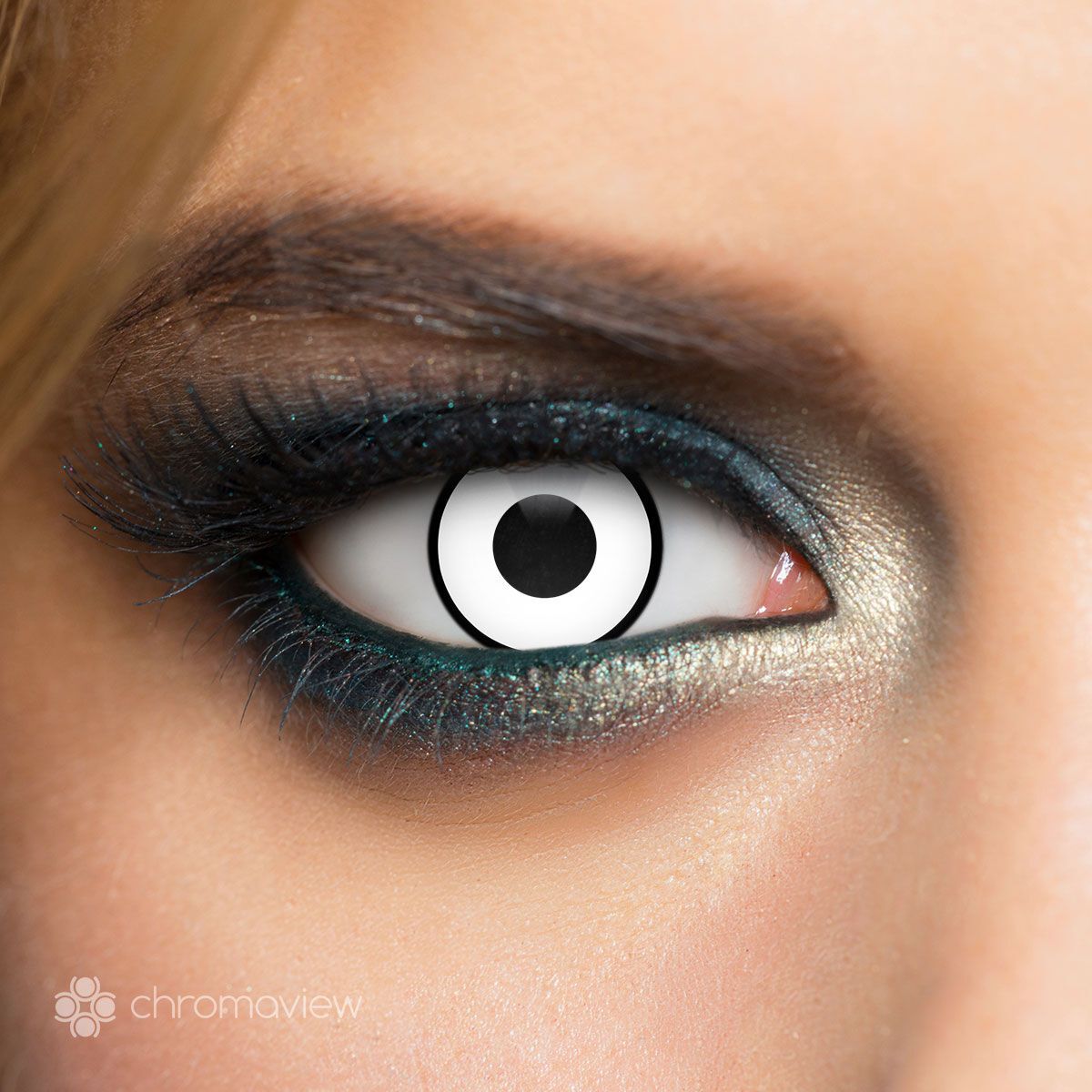 White Manson Daily Disposable Contact Lenses  | Chromaview Lentille de contact décorative