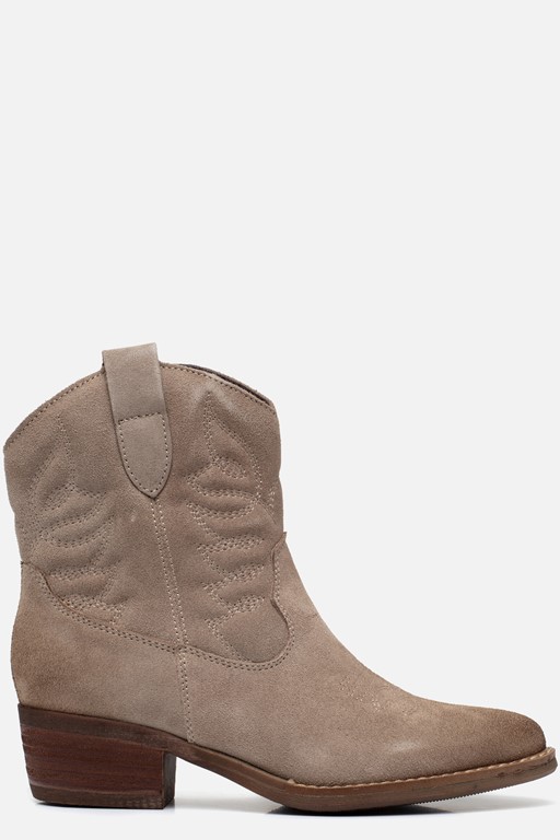 Muyters Cowboylaarzen grijs Suede