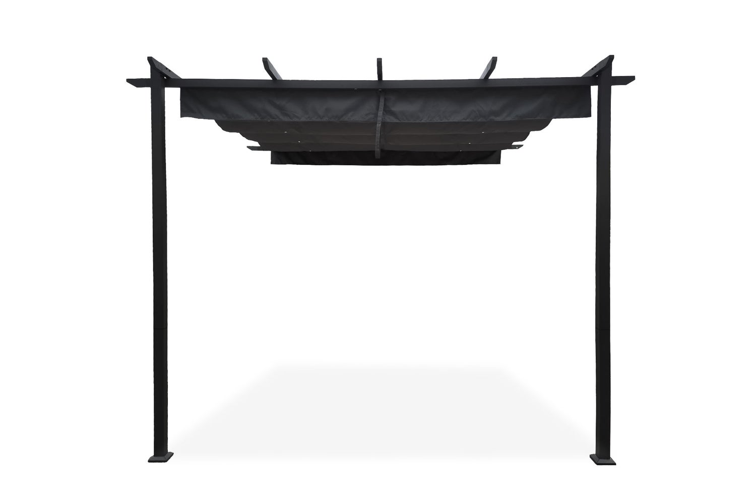 Pergola MIRA 300L300 Antraciet Wandmontage