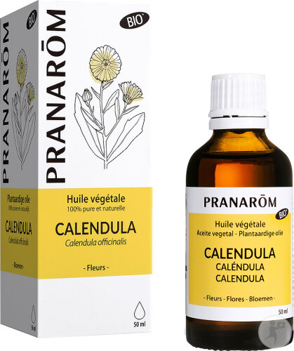 Pranarôm Huile Végétale Calendula Bio 50ml