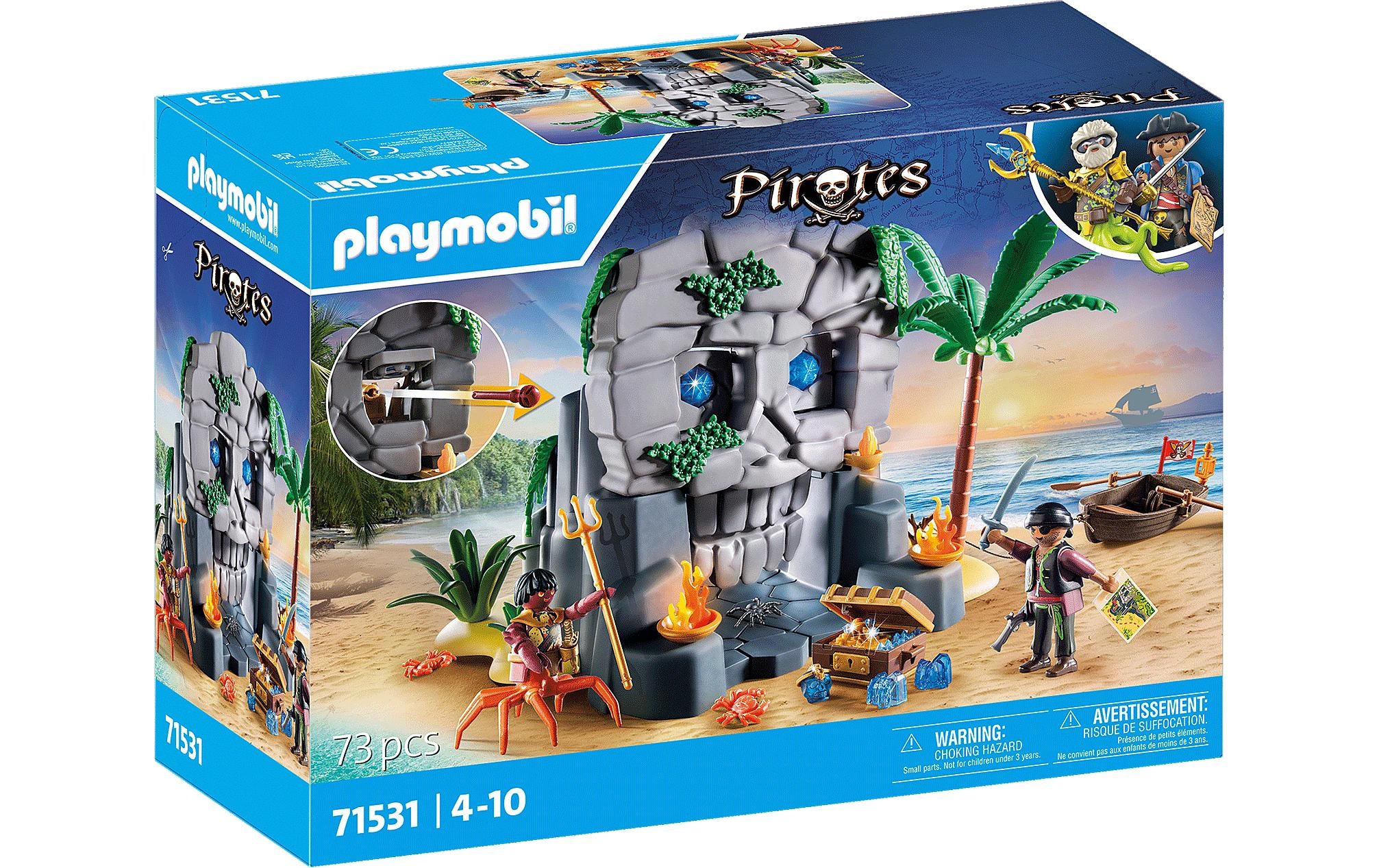 Playmobil® Spielbausteine »Pirates Totenkopfinsel 71531«