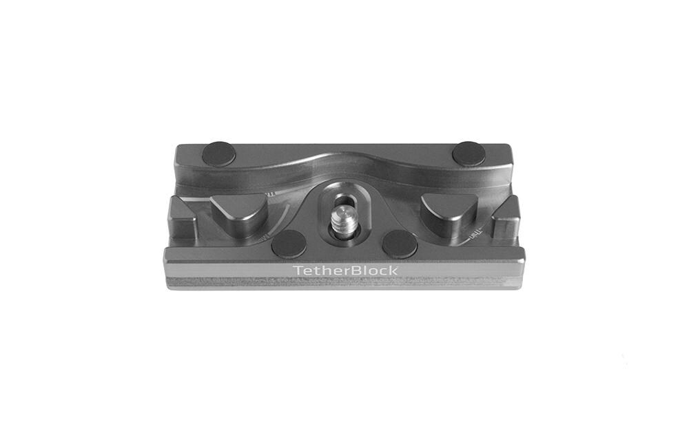 Tetherblock Arca Graphite<br>Verhindert Beschädigungen der Kameraanschlüsse