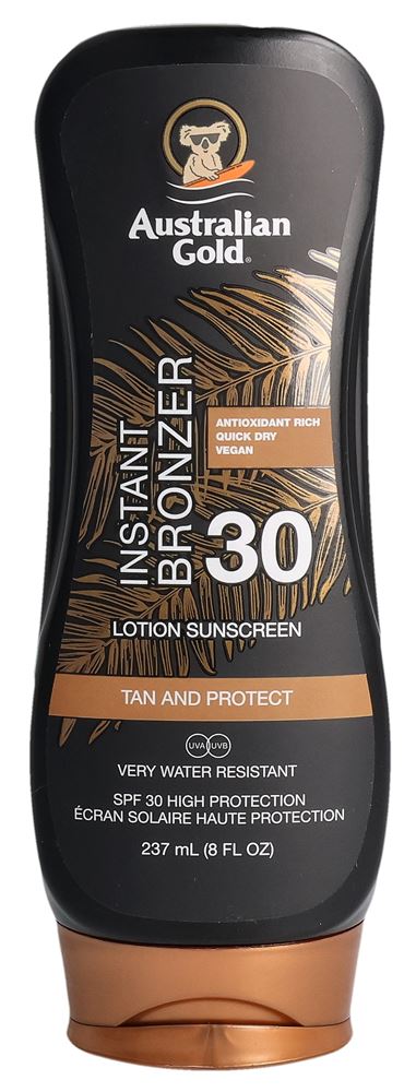 AUSTRALIAN GOLD Lotion mit Bronzer<br>237 ml, Flasche, Lotion, SPF30